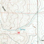 United States Geological Survey Suplee, OR (1992, 24000-Scale) digital map