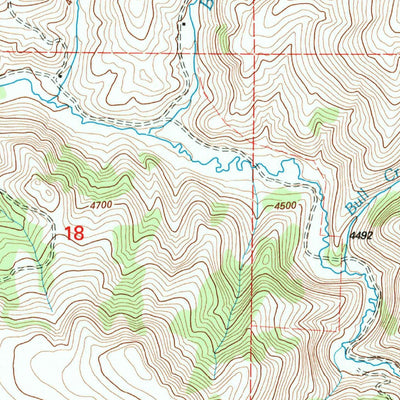 United States Geological Survey Suplee, OR (1992, 24000-Scale) digital map