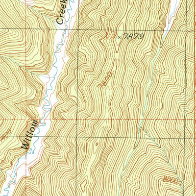 United States Geological Survey Supply Canyon, UT (1991, 24000-Scale) digital map