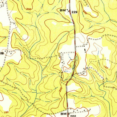 United States Geological Survey Supply, VA (1952, 24000-Scale) digital map