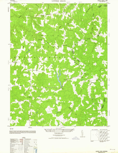 United States Geological Survey Supply, VA (1964, 24000-Scale) digital map