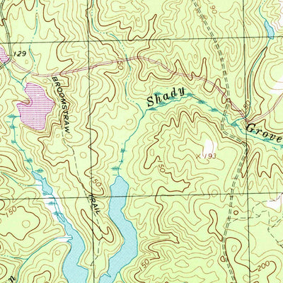 United States Geological Survey Supply, VA (1968, 24000-Scale) digital map