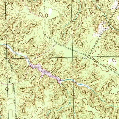 United States Geological Survey Supply, VA (1968, 24000-Scale) digital map