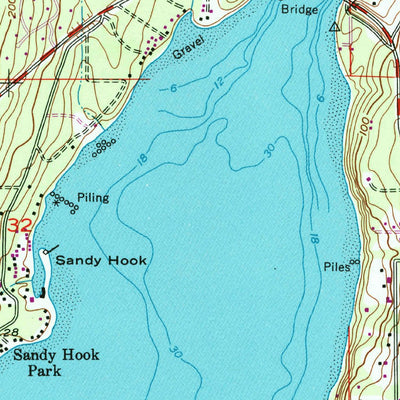 United States Geological Survey Suquamish, WA (1953, 24000-Scale) digital map