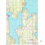 United States Geological Survey Suquamish, WA (1997, 24000-Scale) digital map