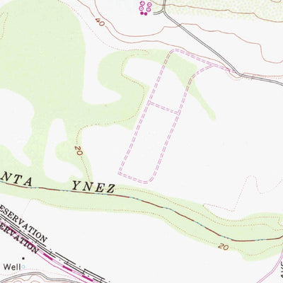 United States Geological Survey Surf, CA (1959, 24000-Scale) digital map