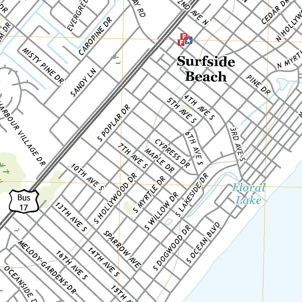 Exploring the Map of Surfside Beach, SC: Your Ultimate Travel Guide