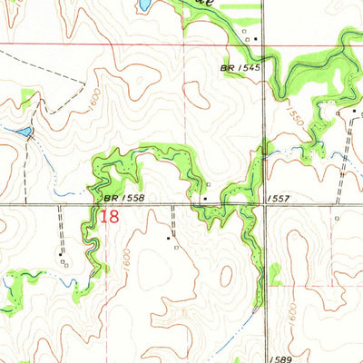 United States Geological Survey Surprise, NE (1966, 24000-Scale) digital map