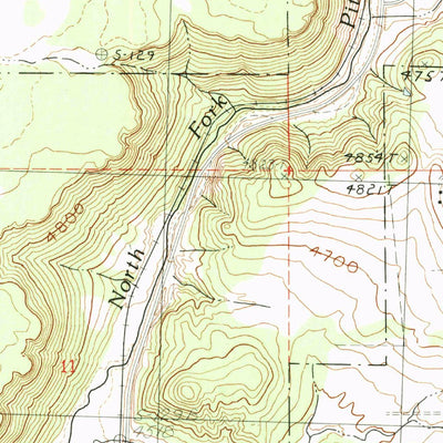 United States Geological Survey Surprise Station, CA (1990, 24000-Scale) digital map