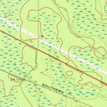 United States Geological Survey Surrency, GA (1971, 24000-Scale) digital map