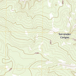 United States Geological Survey Surrender Canyon, NM (2020, 24000-Scale) digital map