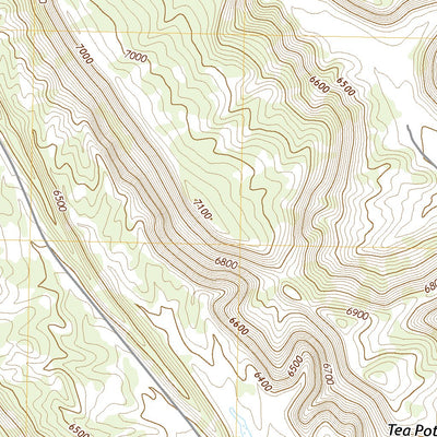 United States Geological Survey Surrender Canyon, NM (2020, 24000-Scale) digital map
