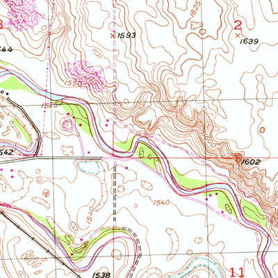 United States Geological Survey Surrey, ND (1948, 24000-Scale) digital map