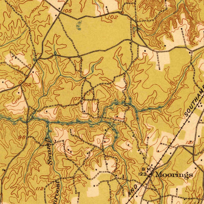 United States Geological Survey Surry, VA (1919, 62500-Scale) digital map