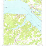 United States Geological Survey Surry, VA (1965, 24000-Scale) digital map