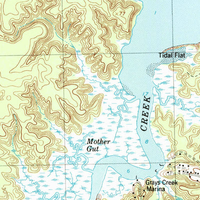 United States Geological Survey Surry, VA (1983, 24000-Scale) digital map