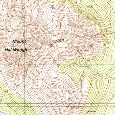United States Geological Survey Survey Pass A-1, AK (1986, 63360-Scale) digital map
