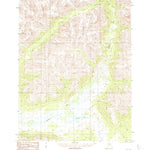 United States Geological Survey Survey Pass A-6, AK (1986, 63360-Scale) digital map