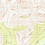United States Geological Survey Survey Pass A-6, AK (1986, 63360-Scale) digital map