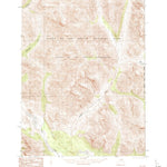 United States Geological Survey Survey Pass B-1, AK (1986, 63360-Scale) digital map