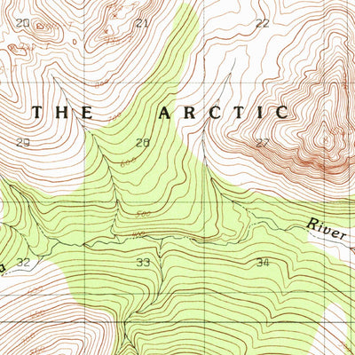 United States Geological Survey Survey Pass B-2, AK (1986, 63360-Scale) digital map
