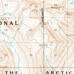 United States Geological Survey Survey Pass B-4, AK (1990, 63360-Scale) digital map