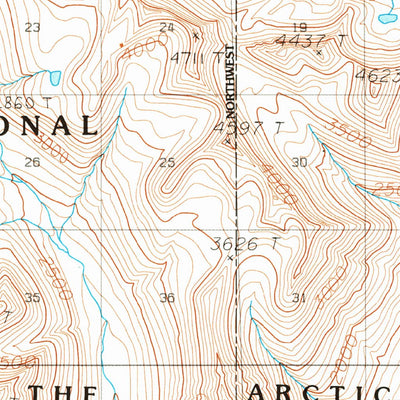 United States Geological Survey Survey Pass B-4, AK (1990, 63360-Scale) digital map