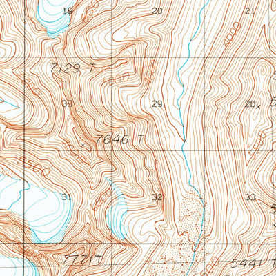 United States Geological Survey Survey Pass B-4, AK (1990, 63360-Scale) digital map