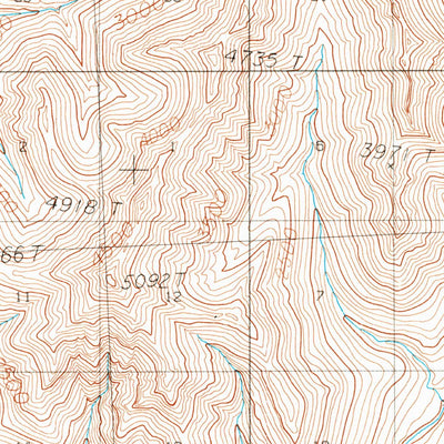 United States Geological Survey Survey Pass B-6, AK (1990, 63360-Scale) digital map
