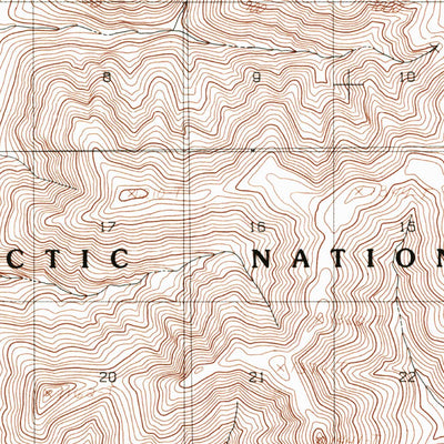 United States Geological Survey Survey Pass C-2, AK (1986, 63360-Scale) digital map
