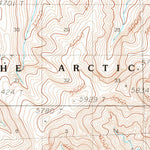United States Geological Survey Survey Pass C-6, AK (1990, 63360-Scale) digital map