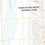 United States Geological Survey Survey Pass C-6 SE, AK (2016, 25000-Scale) digital map