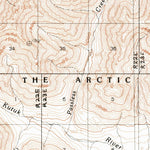 United States Geological Survey Survey Pass D-2, AK (1986, 63360-Scale) digital map