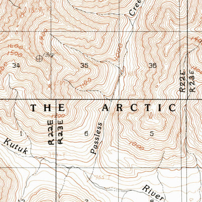 United States Geological Survey Survey Pass D-2, AK (1986, 63360-Scale) digital map