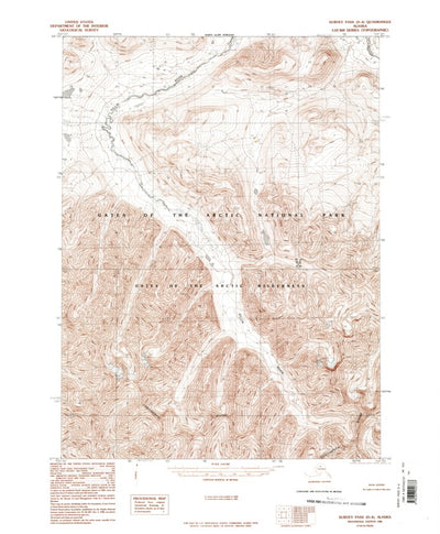 United States Geological Survey Survey Pass D-4, AK (1986, 63360-Scale) digital map