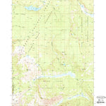 United States Geological Survey Survey Peak, WY (1989, 24000-Scale) digital map