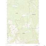 United States Geological Survey Survey Peak, WY (2021, 24000-Scale) digital map