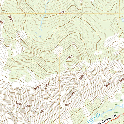 United States Geological Survey Survey Peak, WY (2021, 24000-Scale) digital map