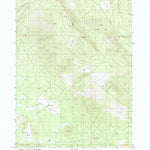 United States Geological Survey Surveyor Mountain, OR (1985, 24000-Scale) digital map