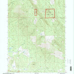 United States Geological Survey Surveyor Mountain, OR (1998, 24000-Scale) digital map