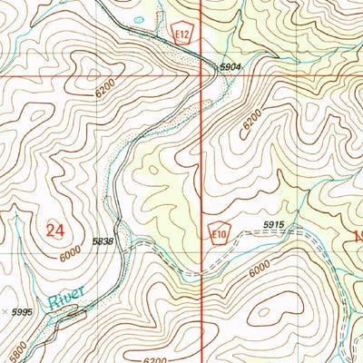 United States Geological Survey Surveyors Canyon, NM (2004, 24000-Scale) digital map