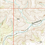 United States Geological Survey Surveyors Canyon, NM (2004, 24000-Scale) digital map