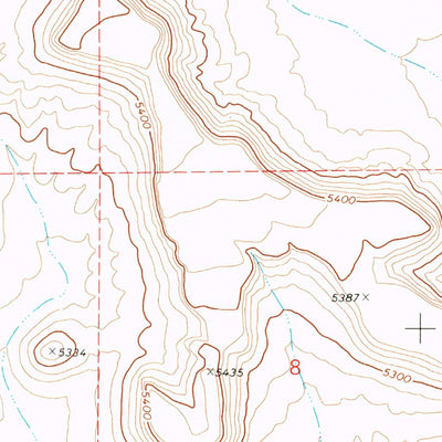 United States Geological Survey Surveyors Lake, OR (1971, 24000-Scale) digital map