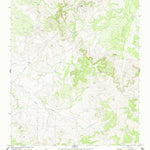 United States Geological Survey Susan Peak, TX (1972, 24000-Scale) digital map
