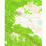 United States Geological Survey Susanville, CA (1954, 62500-Scale) digital map