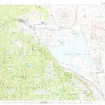 United States Geological Survey Susanville, CA (1984, 100000-Scale) digital map