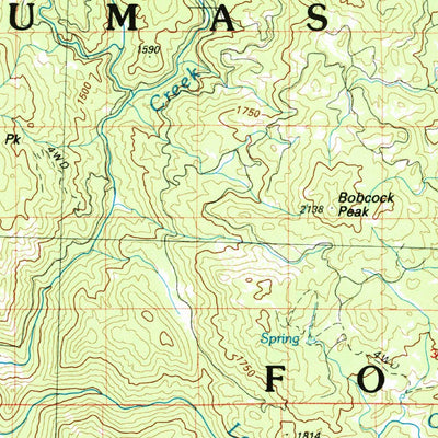 United States Geological Survey Susanville, CA (1984, 100000-Scale) digital map