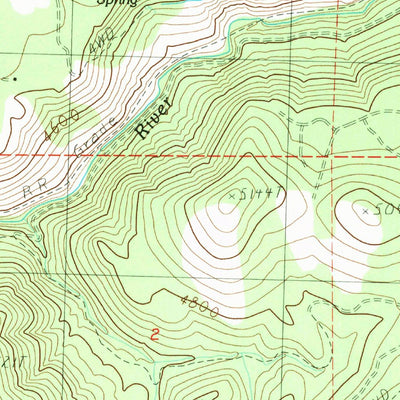 United States Geological Survey Susanville, CA (1988, 24000-Scale) digital map