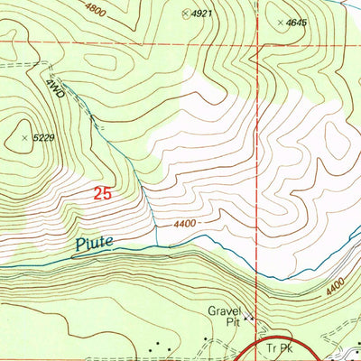 United States Geological Survey Susanville, CA (1995, 24000-Scale) digital map