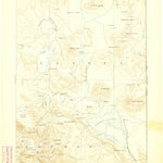 United States Geological Survey Susanville E, CA (1893, 250000-Scale) digital map
